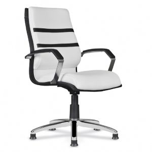 كرسي الضيوف الأبيض