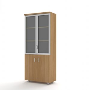 Yarım Cam Kapaklı Dolap 190cm